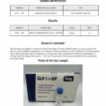 Tirzepatide 5mg GLP1 + GIP Prueba de laboratorio